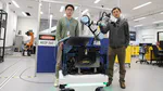 A mobile manipulator to help workers on the factory floor